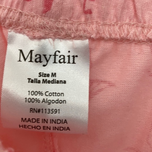 Mayfair Pink Flamingos Cotton Pajamas Set … - Picture 5 of 5